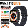 T10 Ultra Smartwatch 2.09inch HD Big Screen Magnetic Wireless Charging Wacth 8 49mm Smart Watch Bluetooth Call Sleep Monitor Men Women Watch