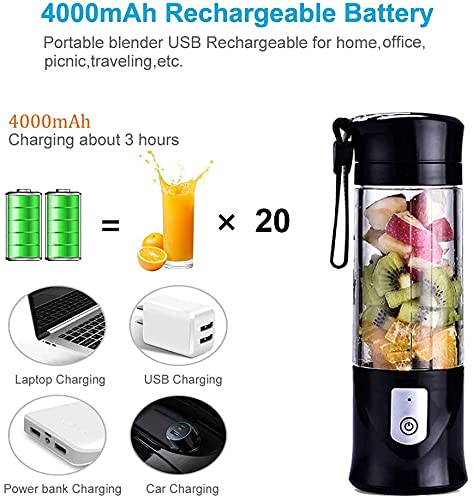 JUICER PORTABLE OUTDOOR JUICING CUP HOME MINI CORDLESS CRUSHED ICE MACHINE USB CHARGING FRUIT VEGETABLE BLENDER