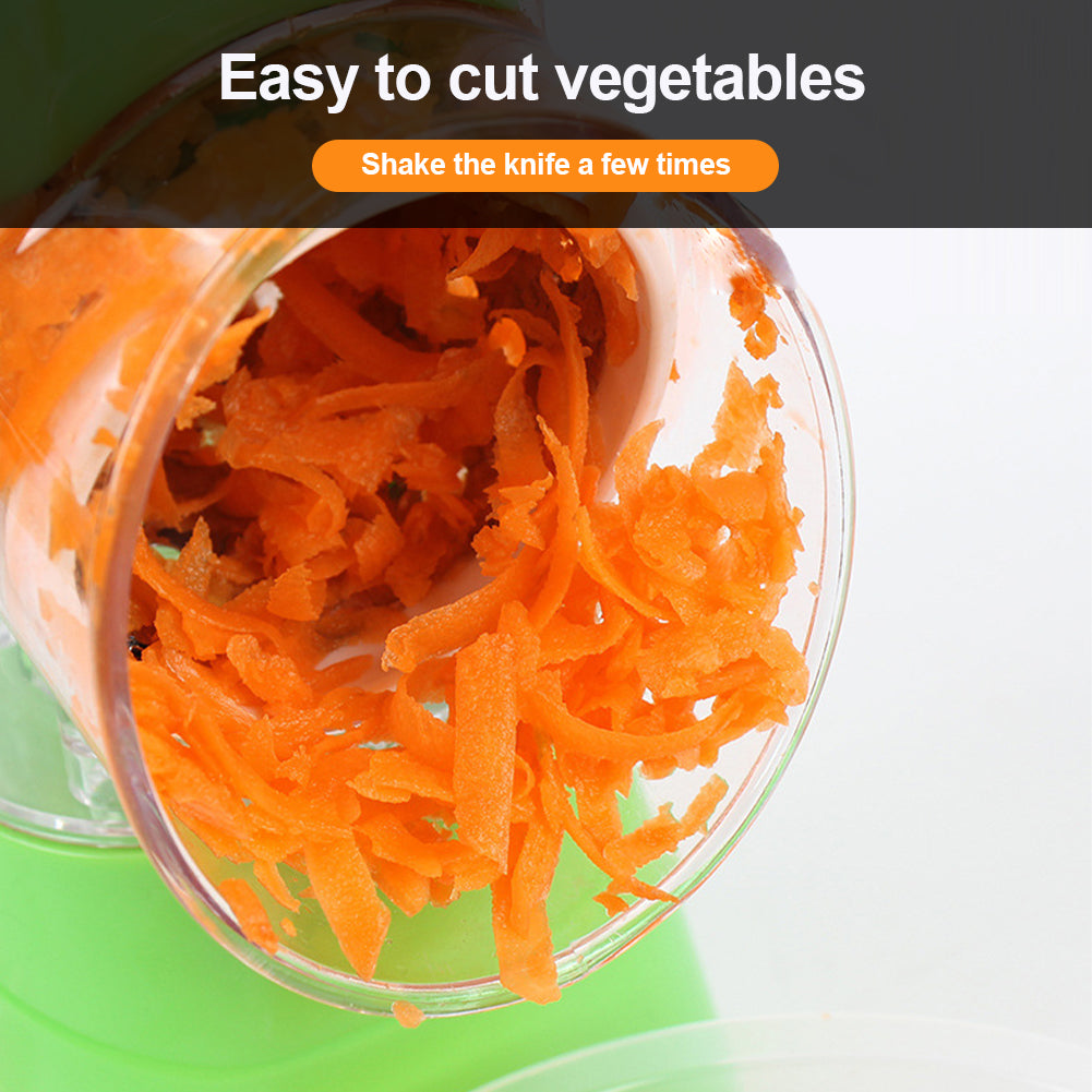 MANUAL VEGETABLE CUTTER SLICER MULTIFUNCTIONAL ROUND SLICER