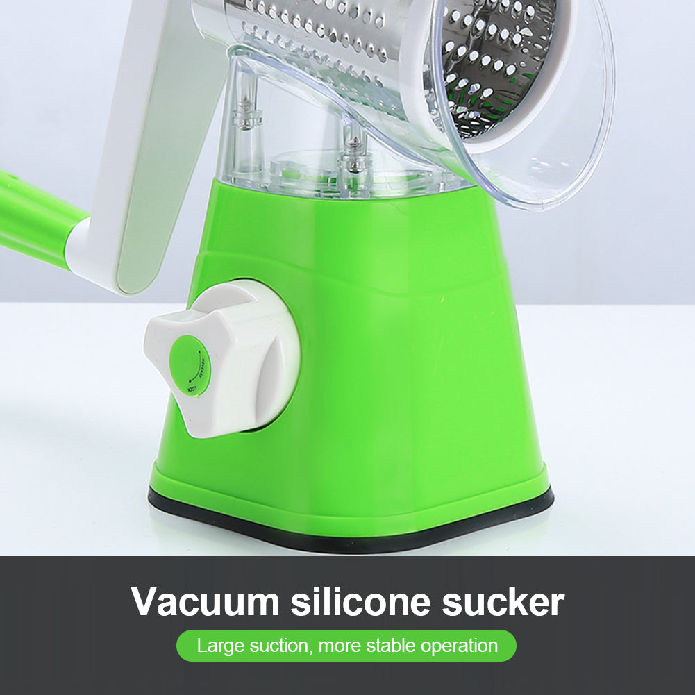 MANUAL VEGETABLE CUTTER SLICER MULTIFUNCTIONAL ROUND SLICER