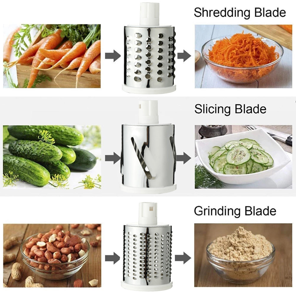 MANUAL VEGETABLE CUTTER SLICER MULTIFUNCTIONAL ROUND SLICER