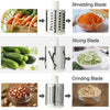 MANUAL VEGETABLE CUTTER SLICER MULTIFUNCTIONAL ROUND SLICER