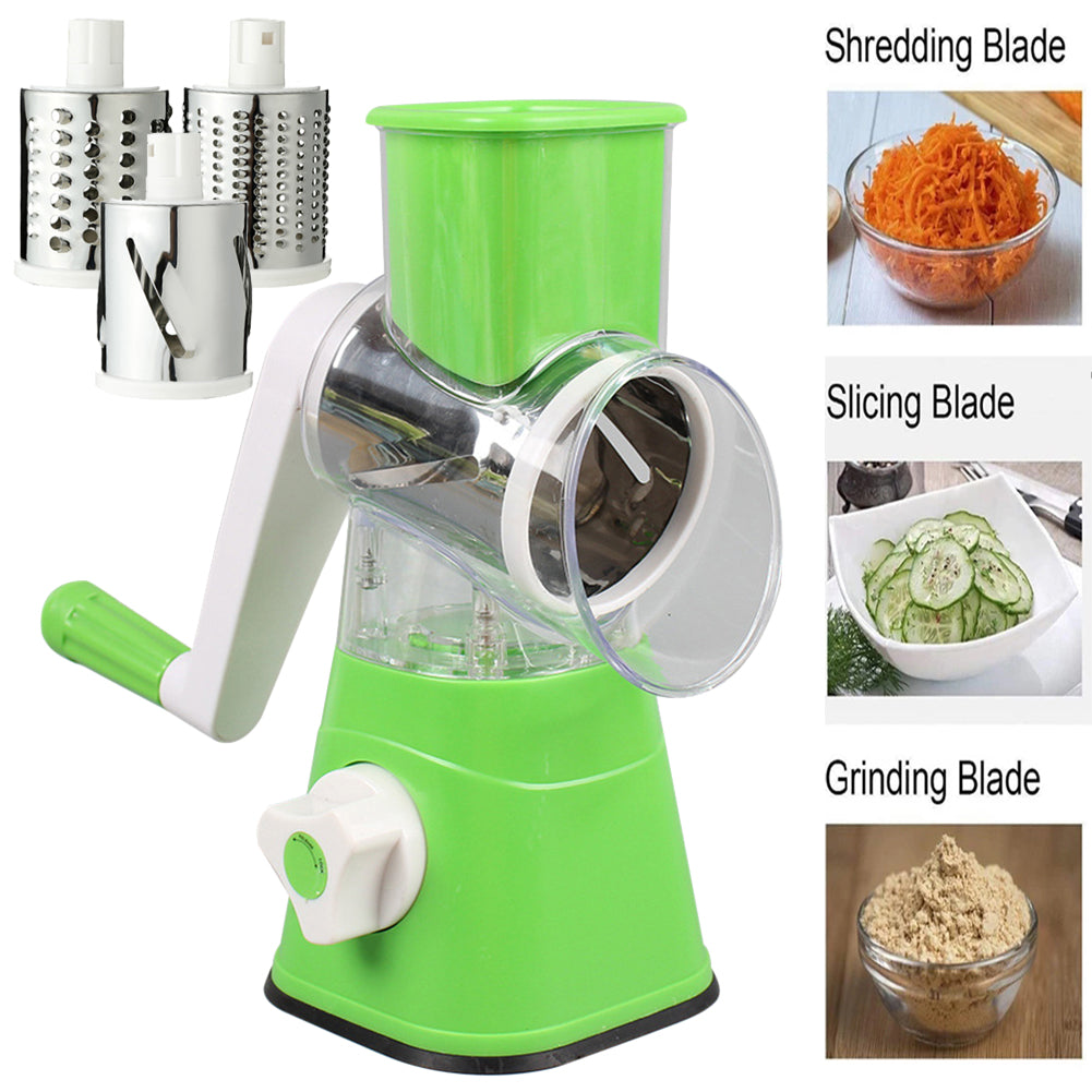 MANUAL VEGETABLE CUTTER SLICER MULTIFUNCTIONAL ROUND SLICER