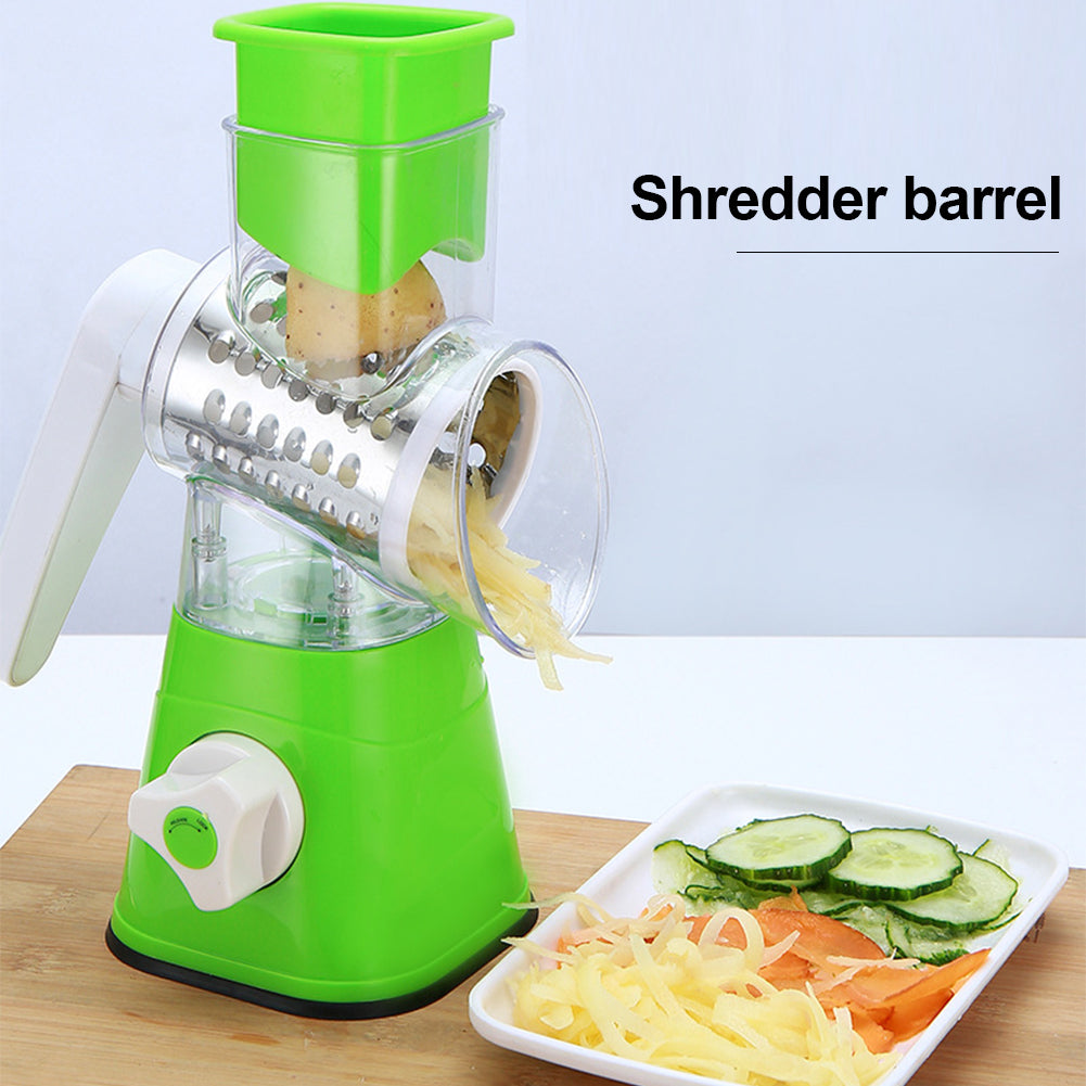 MANUAL VEGETABLE CUTTER SLICER MULTIFUNCTIONAL ROUND SLICER