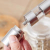 Stainless Steel Pepper / Salt / Spice / Herbs Grinder Manual Thumb Operated Black Pepper Spices Grinder Cooking And Kitchen Gadget