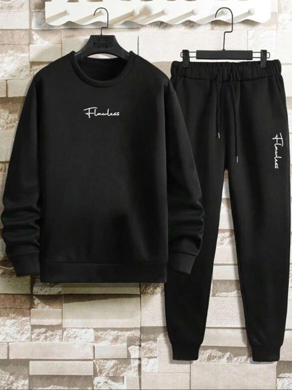 2 pcs unisex Dri Fit Printed sweatshirt Track suits