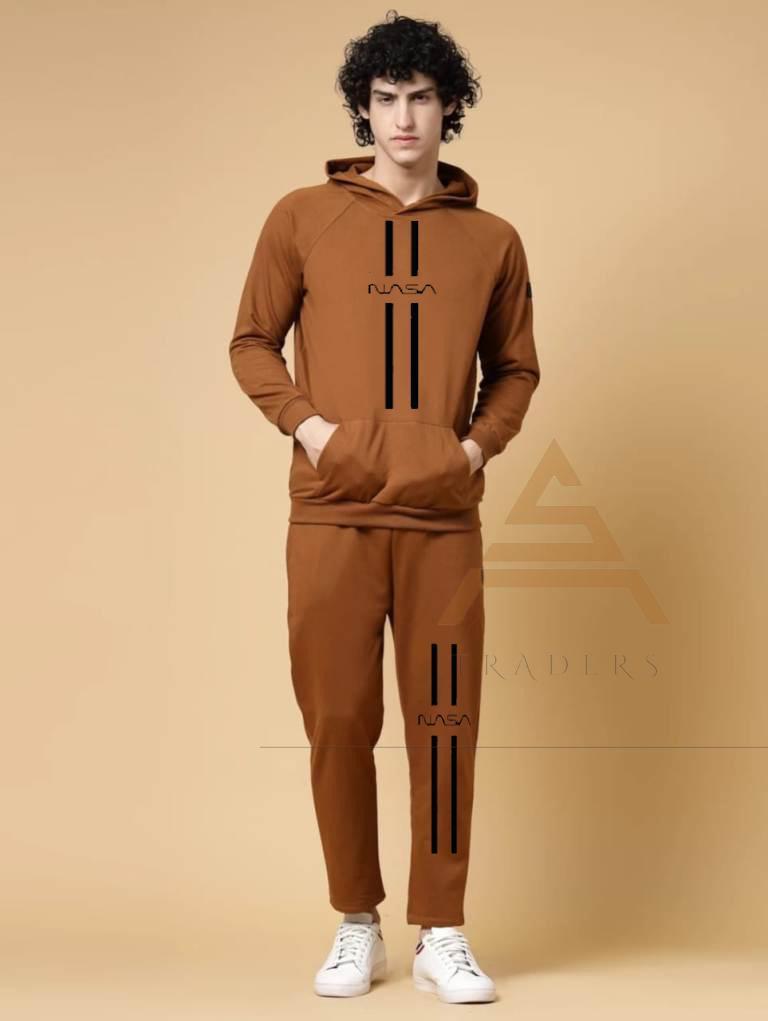 2 Pcs Men Polyseter Printed Track Suit