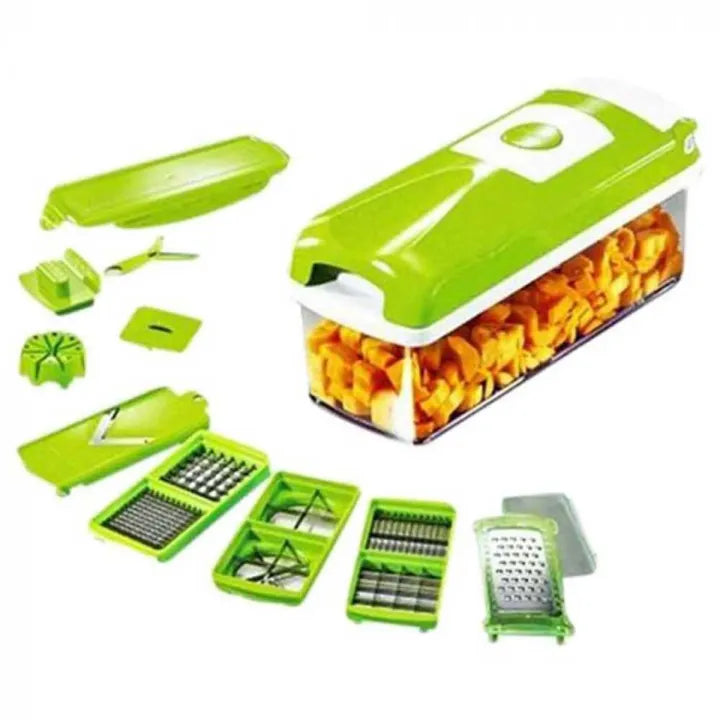 Speedy Chopper 12 Pieces Nicer Dicer Plus Fruit & Vegetable Slicer All in One Kitchen Gadget